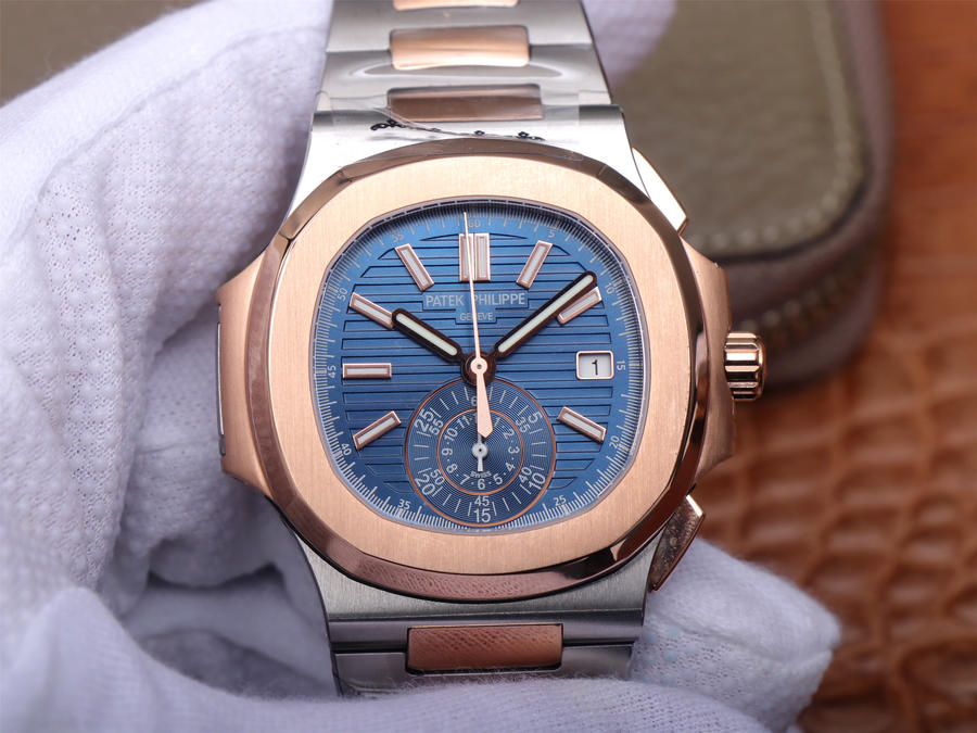 Patek Philippe Nautilus 5980 Chronograph Two Tone  -1:1 Superclone