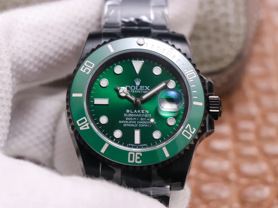 Super Clone Watch: BLAKEN Submariner green 41mm 1:1 Superclone