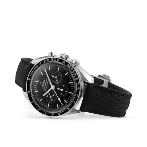 Omega Speedmaster Men Automatic Black Nylon Watch O31032425001001 - gallery