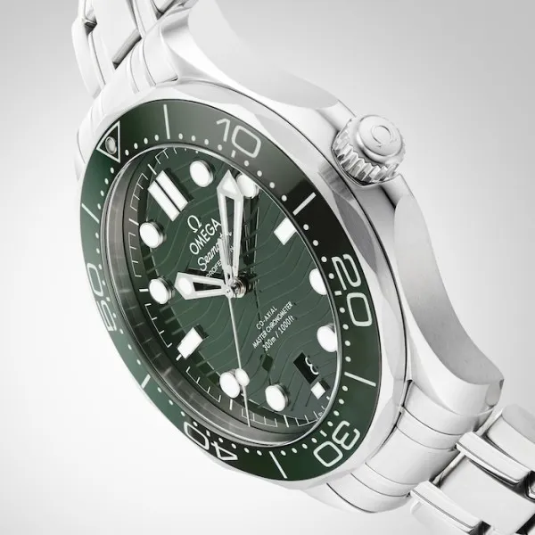 Omega Seamaster Men Automatic Green Stainless Steel Watch O21030422010001 - gallery