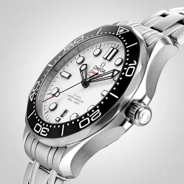 Omega Seamaster Men Automatic White Stainless Steel Watch O21030422004001 - gallery