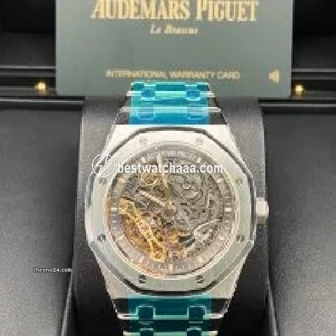Audemars Piguet Royal Oak Double Balance Wheel Openworked Mens watch Unisex Automatic Steel 15407ST.OO.1220ST.01