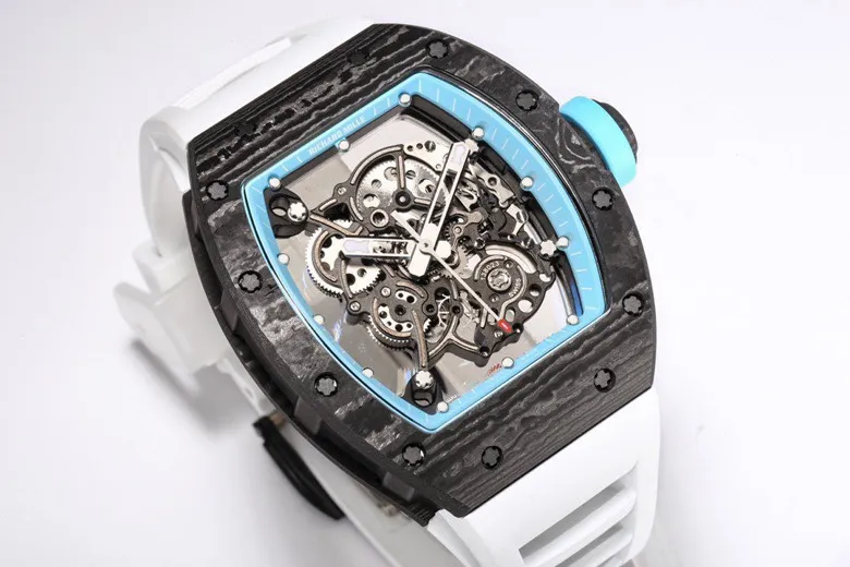 Richard Mille RM055 Black Carbon Fiber Watch - gallery