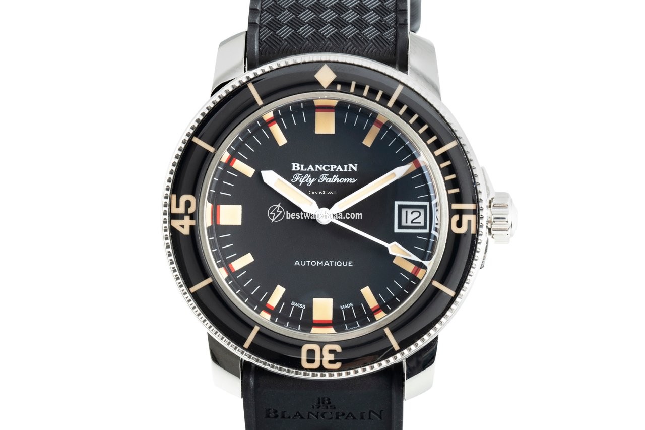 Blancpain Fifty Fathoms Mens watch Unisex Automatic Steel 5008B.1130.B52A