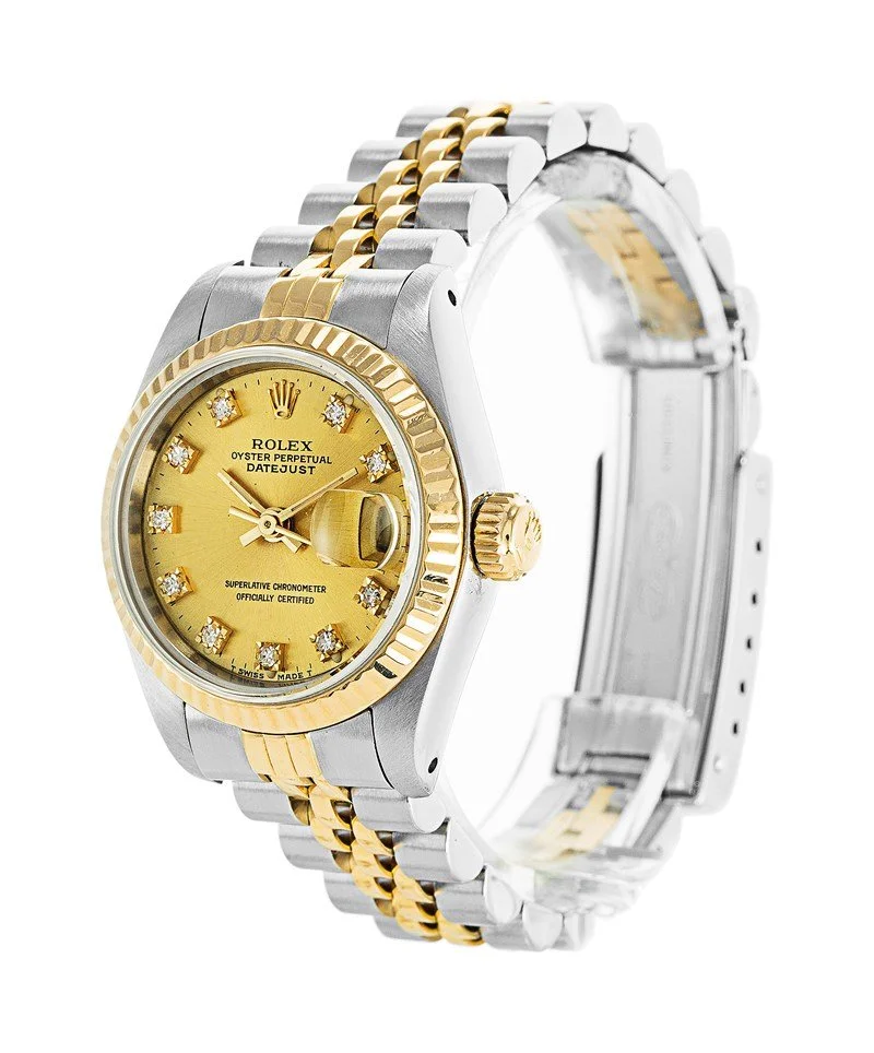 Rolex Datejust 26mm Gold Dial 69173-2 - gallery