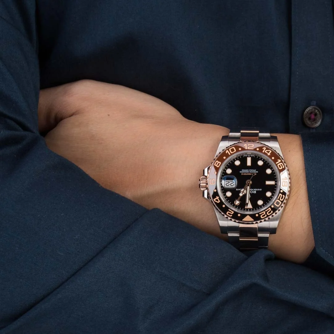 Superclone Rolex GMT-Master II 40mm Black Dial 126711CHNR Root Beer - gallery