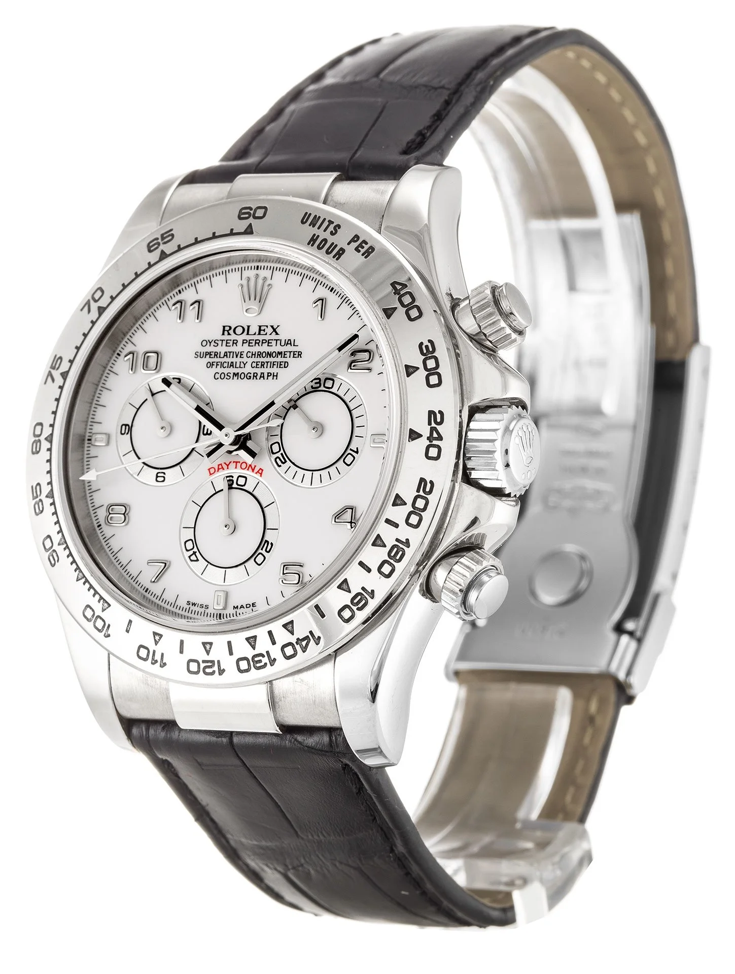 Rolex Daytona 40mm White Dial 116519 - gallery