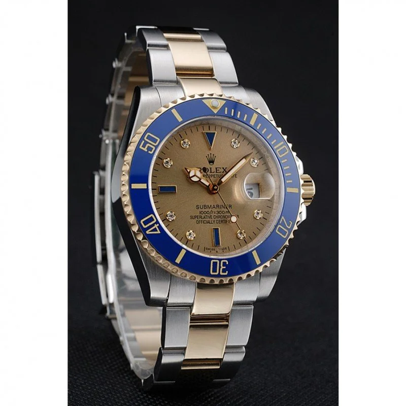 Rolex Submariner 42mm Gold Dial rl55 - gallery
