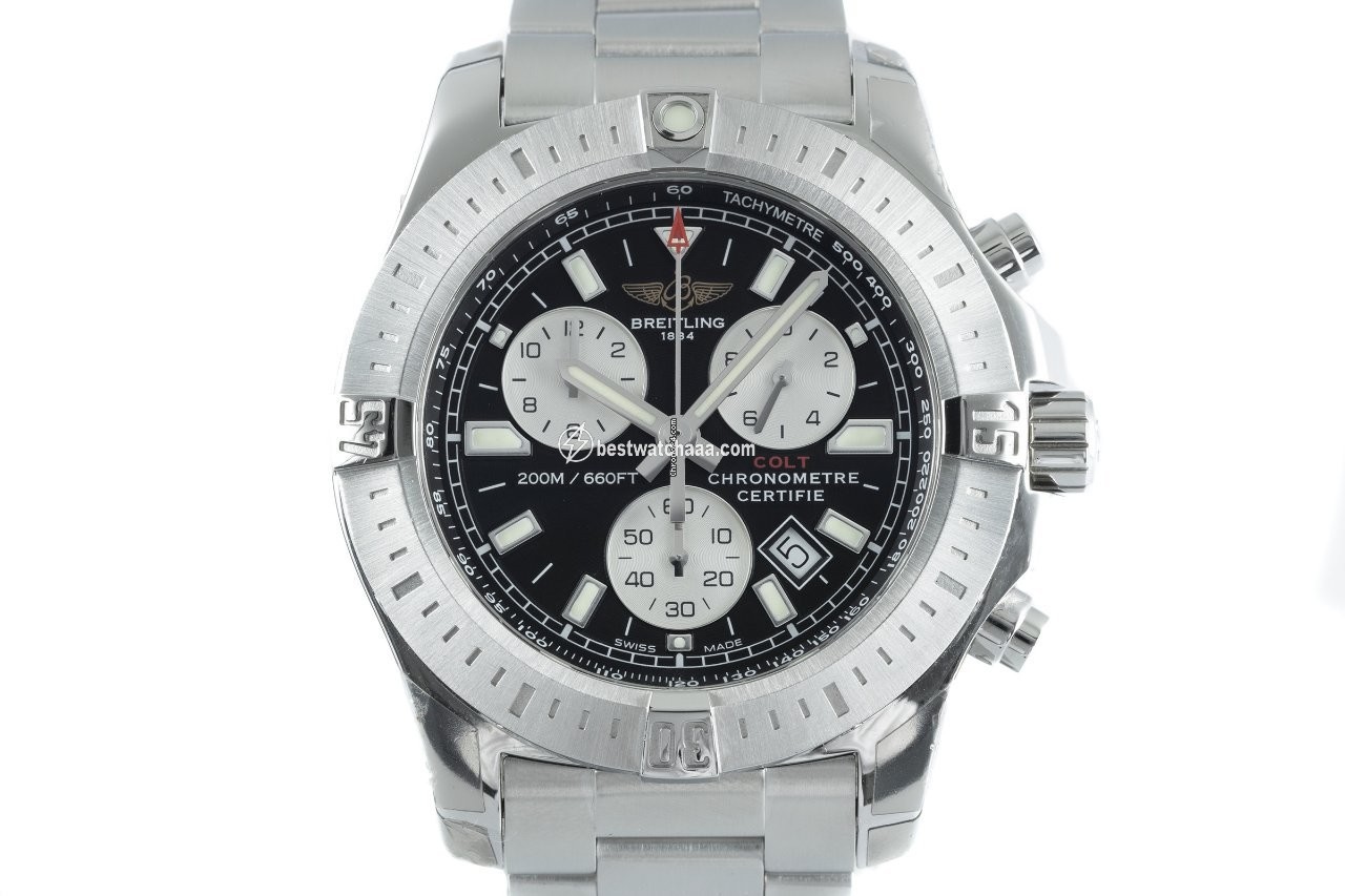 Breitling Colt Chronograph Mens watch Unisex Quartz Steel A73388