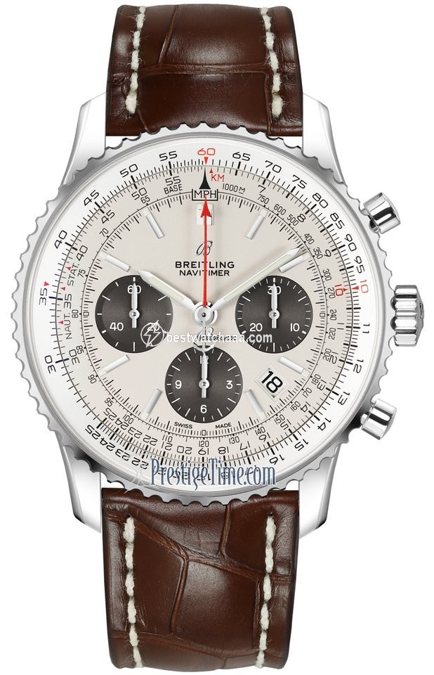 Breitling Navitimer 1 B01 Chronograph 43 Mens watch Unisex Automatic Steel ab0121211g1p2