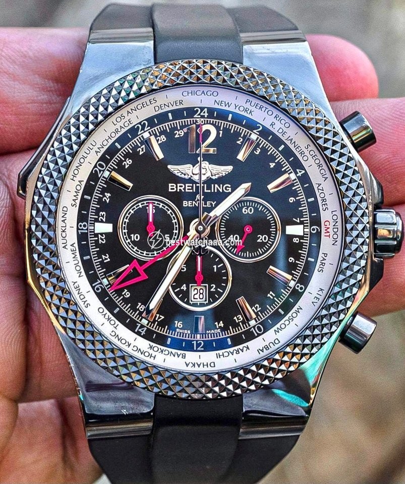 Breitling Bentley GMT Mens watch Unisex Automatic Steel M4736212 B919