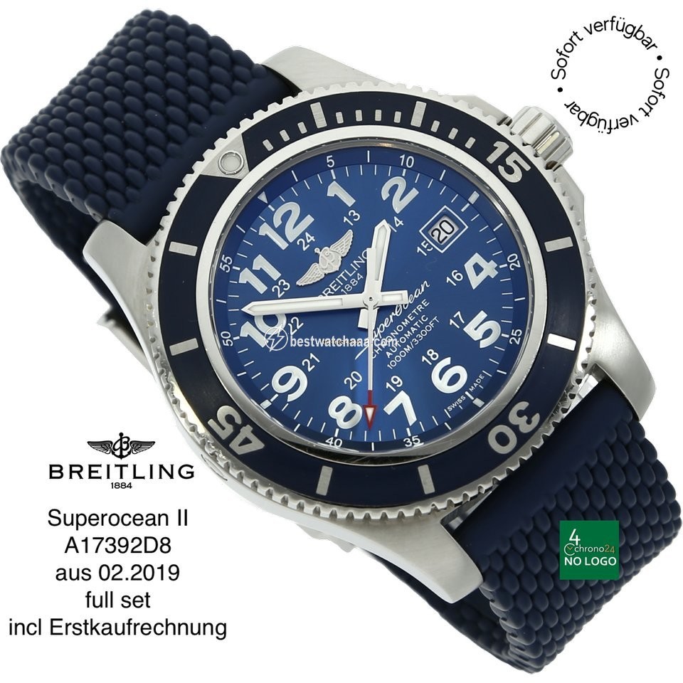 Breitling Superocean II 44 Mens watch Unisex Automatic Steel A17392D8.C910.158S.A20SS.1
