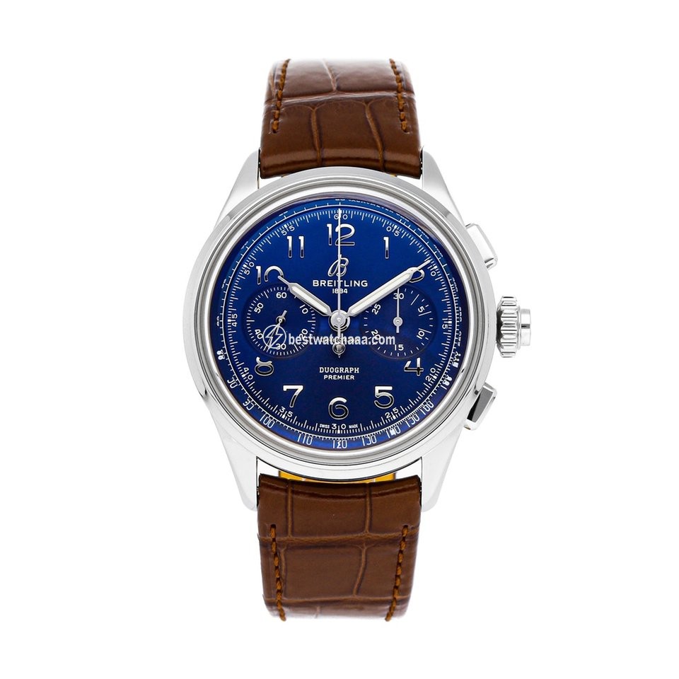 Breitling Duograph Mens watch Unisex Manual winding Steel AB1510171C1P1