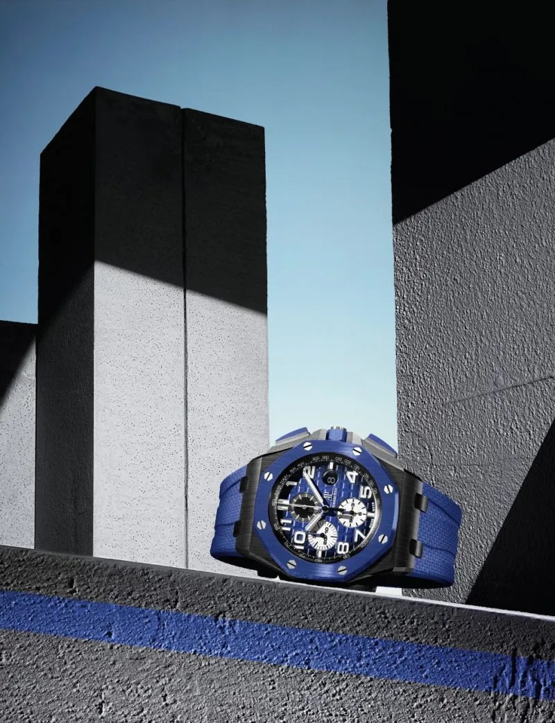 Audemars Piguet Royal Oak Offshore Chronograph Automatic Blue 26405CE-OO-A030CA-01 - gallery
