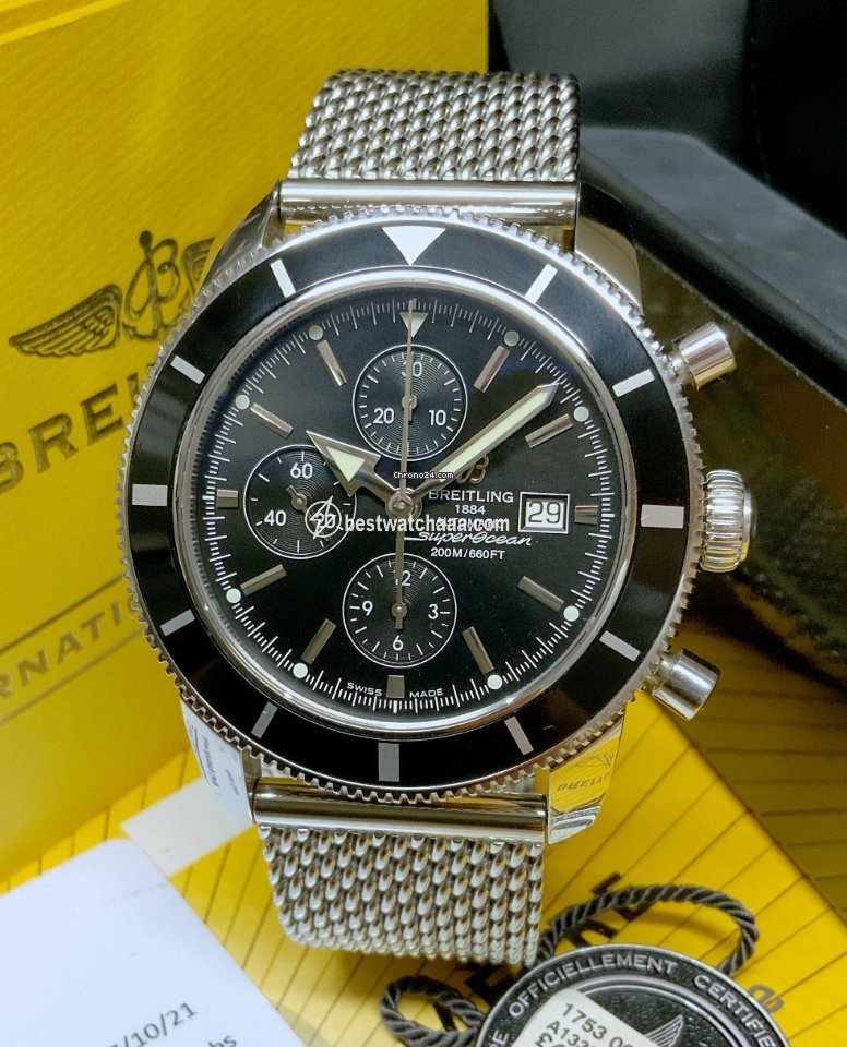 Breitling Superocean Heritage Chronograph Mens watch Unisex Automatic Steel A1332024 B908
