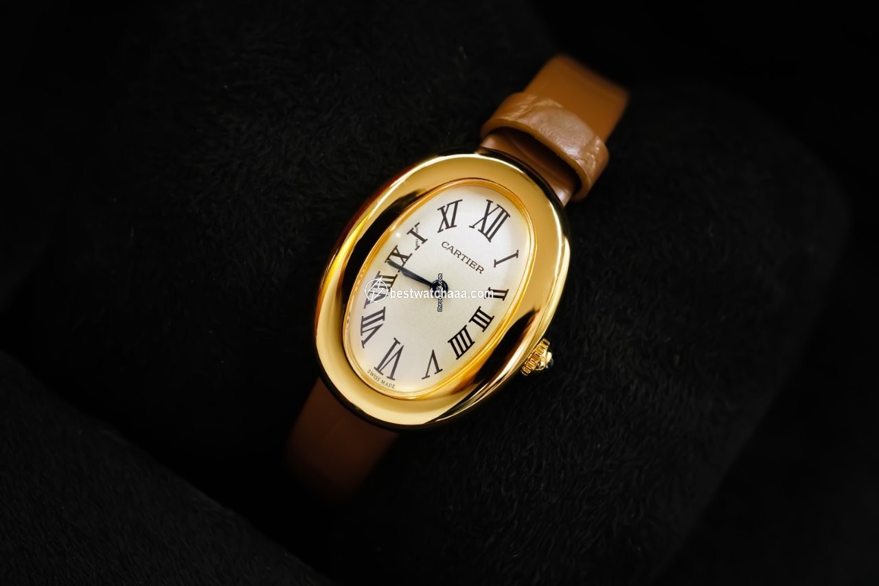 Cartier Baignoire Womens watch Quartz Yellow gold WGBA0007