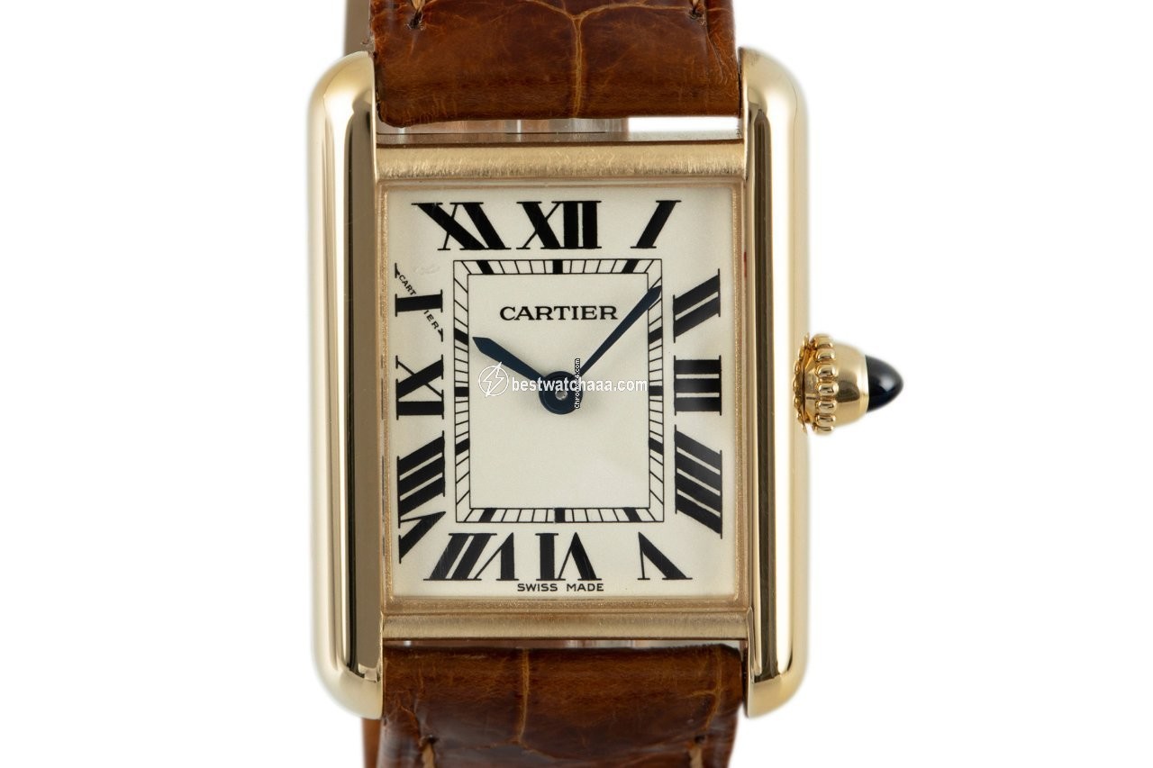 Cartier Tank Louis Cartier Womens watch Quartz Yellow gold 2442