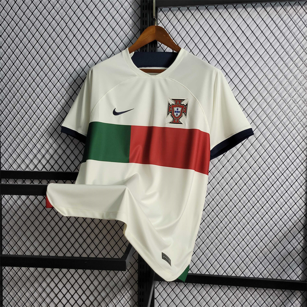 2022 Portugal RONALDO #7 World Cup Away Fan Edition Soccer Jersey - view 9