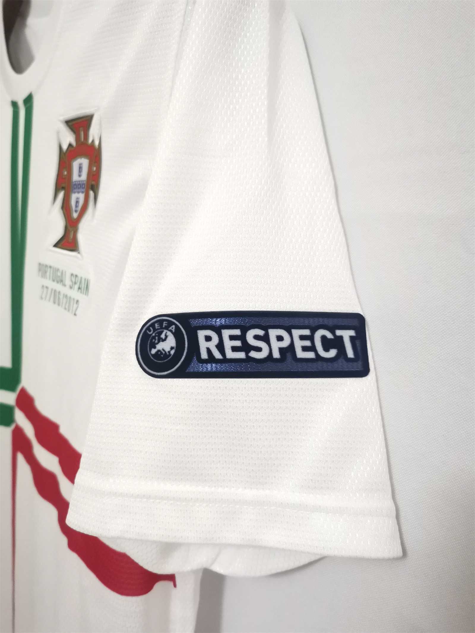 2012 Portugal  Euro Cup Away Retro Jersey - view 13