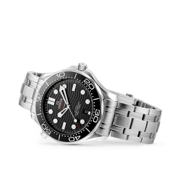 Omega Seamaster Men Automatic Black Stainless Steel Watch O21030422001001 - gallery
