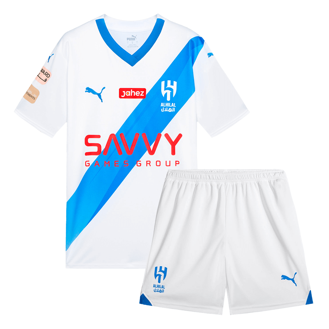 23-24 Al Hilal Saudi Away Kit  Jersey+Shorts