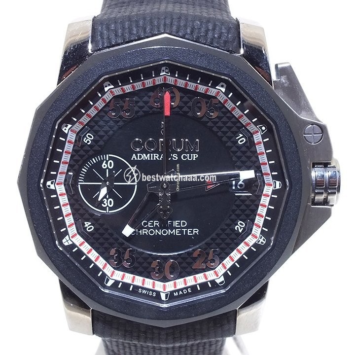 Corum Admirals Cup Seafender Centro Mens watch Unisex Automatic Titanium 961.101.04 F231 AN14