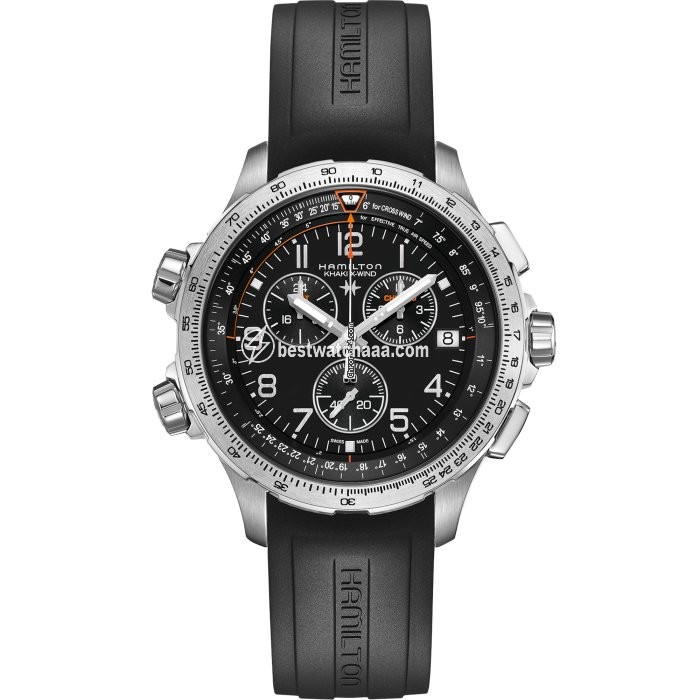 Hamilton Khaki X-Wind Mens watch Unisex Quartz Steel H77912335