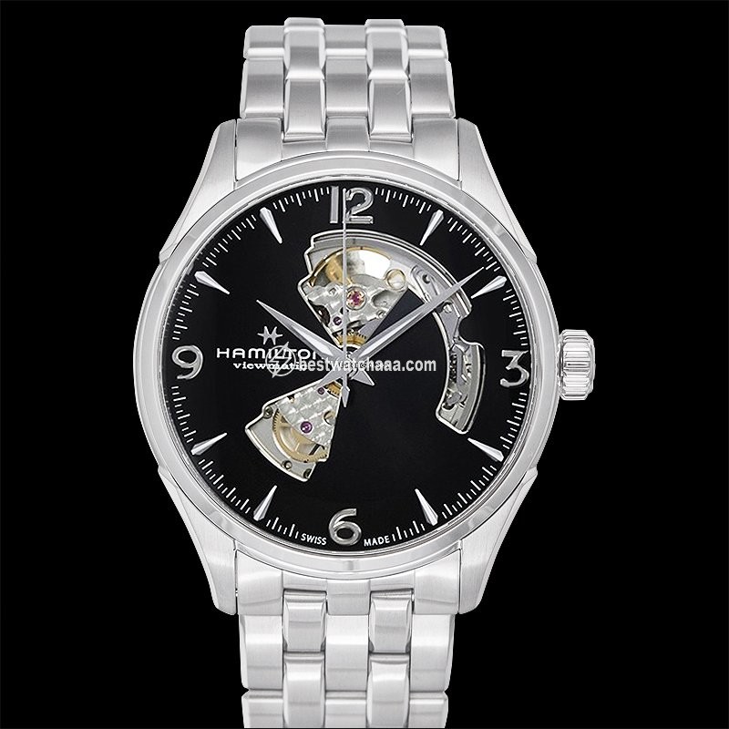 Hamilton Jazzmaster Open Heart Mens watch Unisex Automatic Steel H32705131