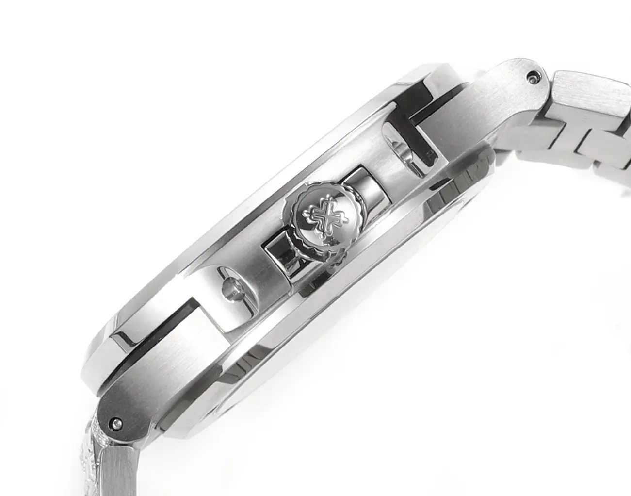 Patek Philippe Nautilus Platinum Green Watch - gallery