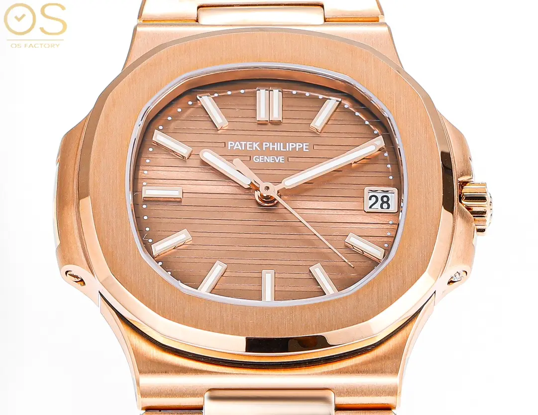 OSFactory Rose Gold Nautilus Style Watch - gallery