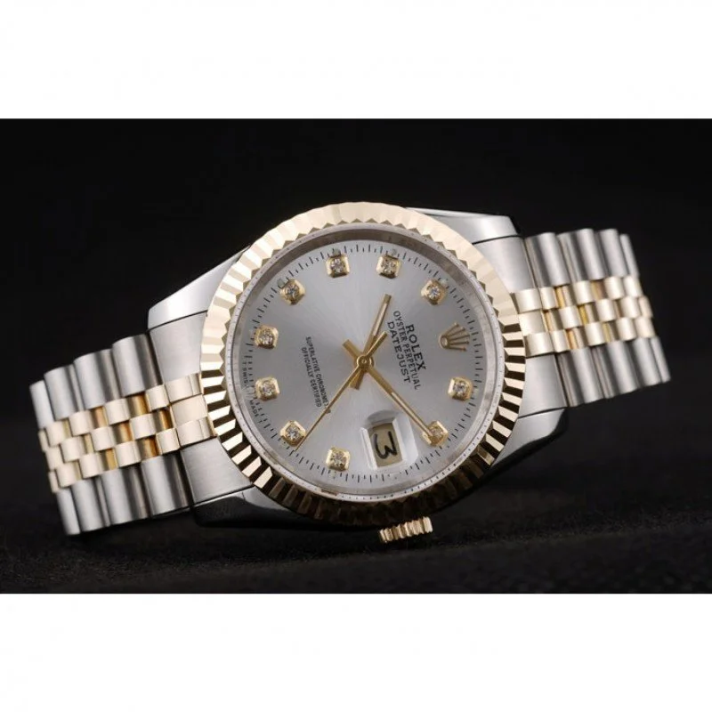 Superclone Rolex Datejust 36mm White Dial SRL10 - gallery