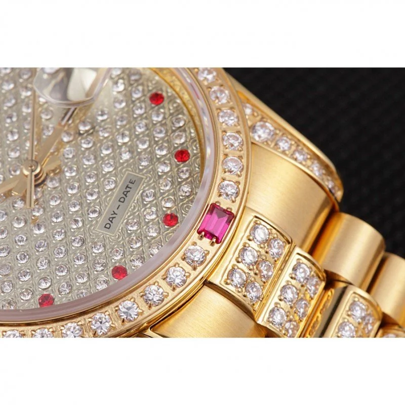 Superclone Rolex Day-Date 37mm Diamond Dial 621614 - gallery