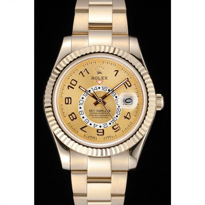 Rolex Sky-Dweller 41mm Gold Dial 80243 - gallery
