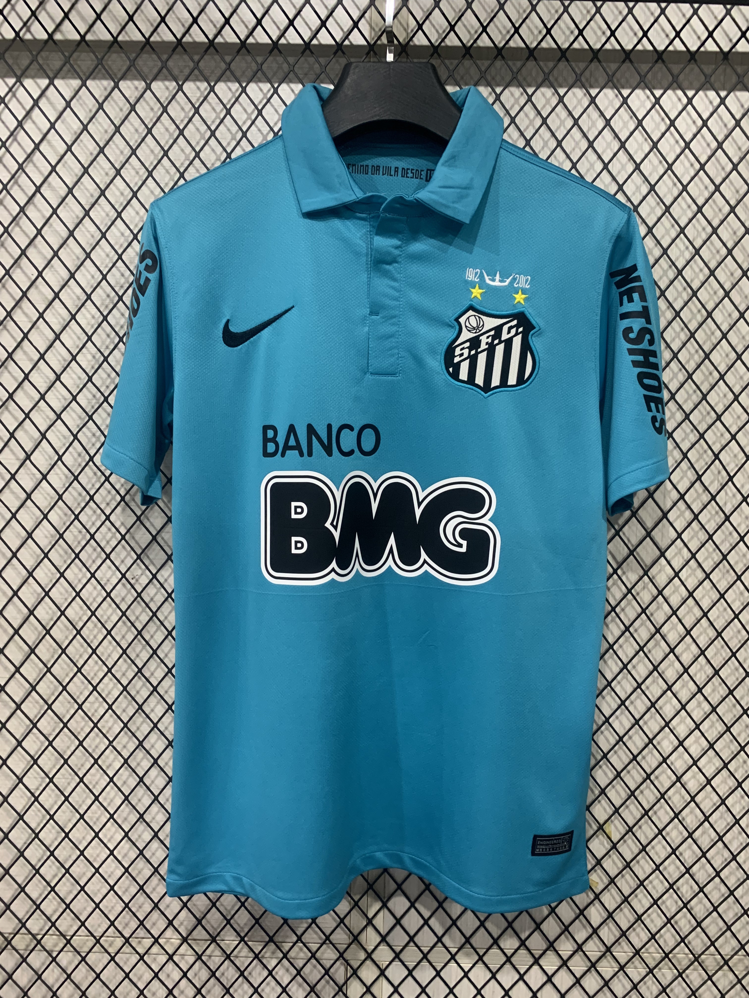 Retro Santos Second Away Jersey Blues-4 xl - view 3
