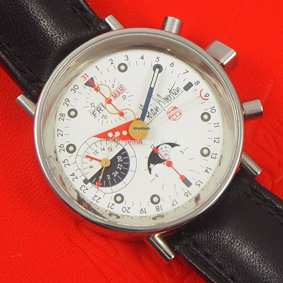 Alain Silberstein Mens watch Unisex Automatic Steel Krono 2