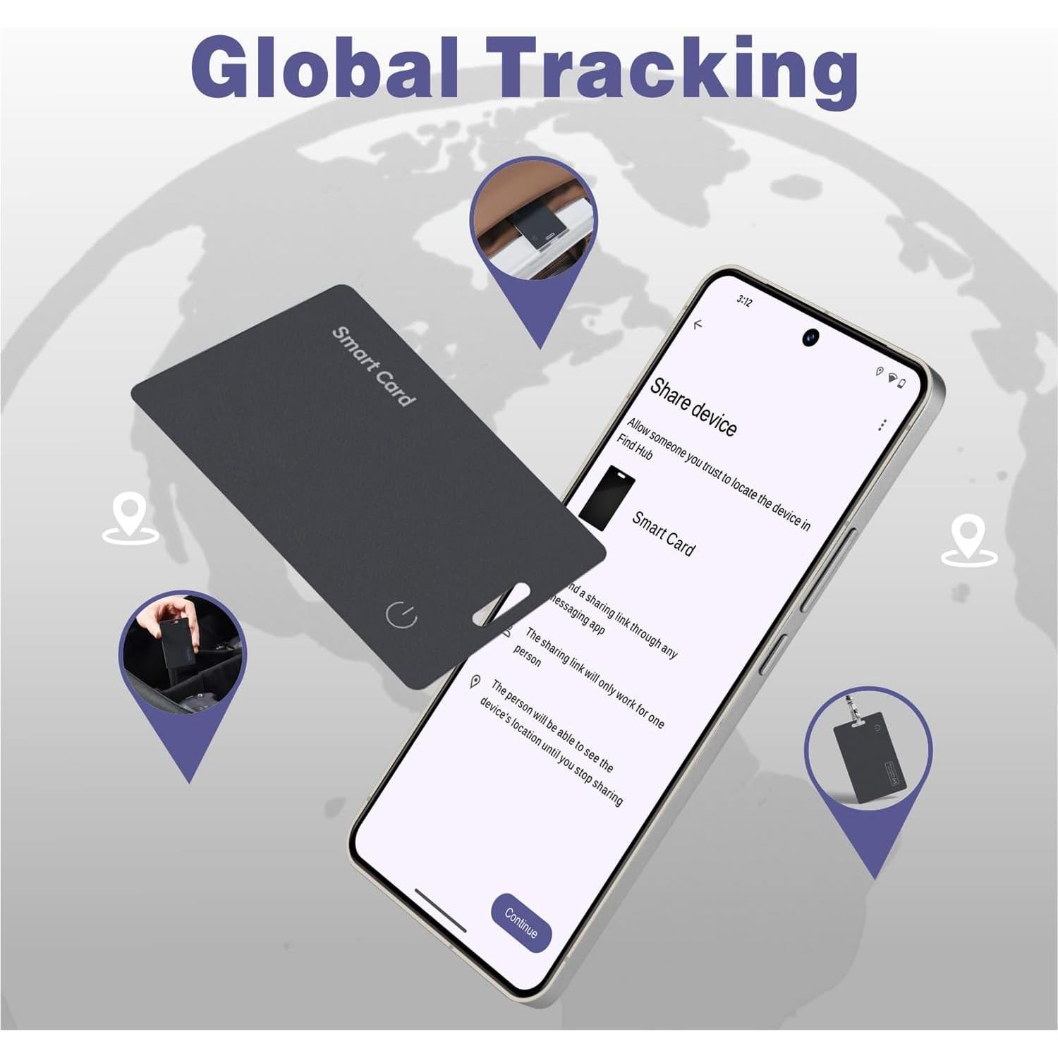 Discover the Revolutionary Features of lim Wallet Tracker Card For Android - Ultra Thin Bluetooth Smart Tag Wireless Rechargeable For Wallet And Luggage Anti-Left