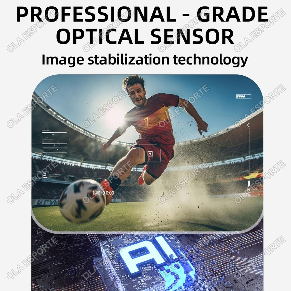 New Waterproof Outdoor Sports Smart Camera Glasses 2025 Ghat GPT 2000W HD Photo Video Voice Call AI Assistant Smart Glasses Gift Bluetooth Local Wearable Magnetic Bk-Wh - Image 3