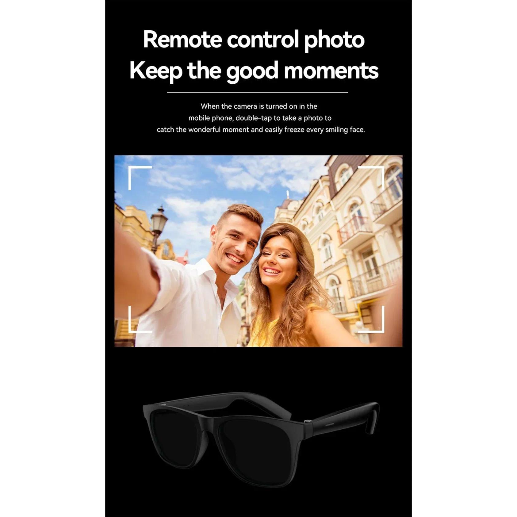 New D11 Smart Glasses Wireless Bluetooth Hands-Free Calling Music Play Headphones With Microphone Motion Stereo Speaker Glasses - Image 4