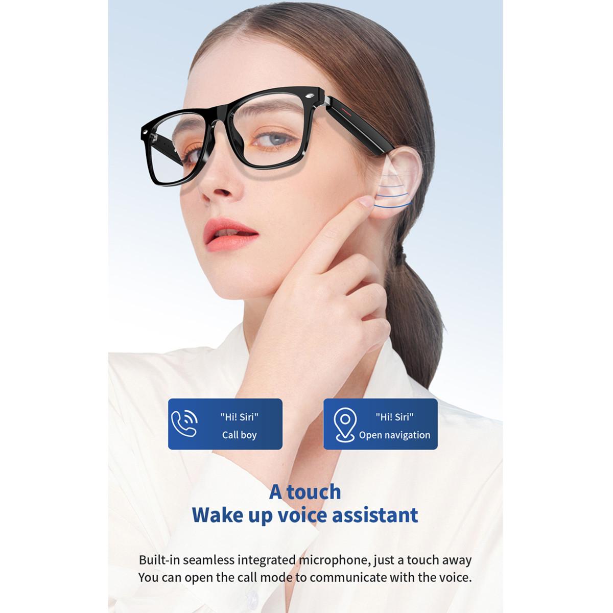 Smart Glasses with AI Navigation Listen Songs Bluetooth Call Voice Assistant Remote Camera Translate Language Smart Sunglasses - Image 2