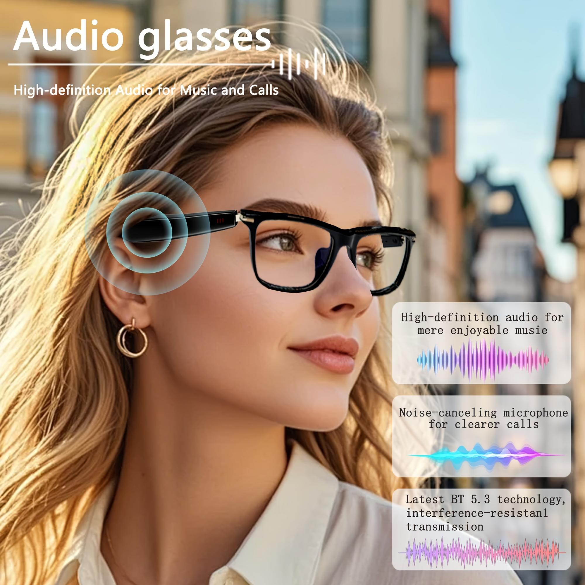 AI Translator Smart Glasses, Support 160+ Languages Translation, Stylish Audio Glasses, Photochromic Lens - Image 3