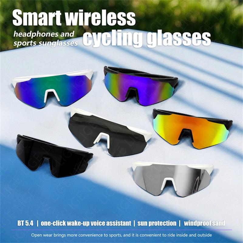 Why Smart Bluetooth Glasses, Polarized Sports Sunglasses, With Headphone Function, UV Protection, For Women and Men, Cycling Sunglasses, Compatible with Android and iOS is Changing the Game in 2024