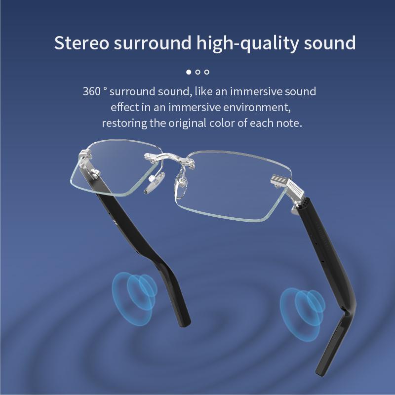 Smart Glasses G06-T Outdoor Sports, Leisure, Music, Suitable for Men and Women, Fashionable Blue Light Blocking Glasses