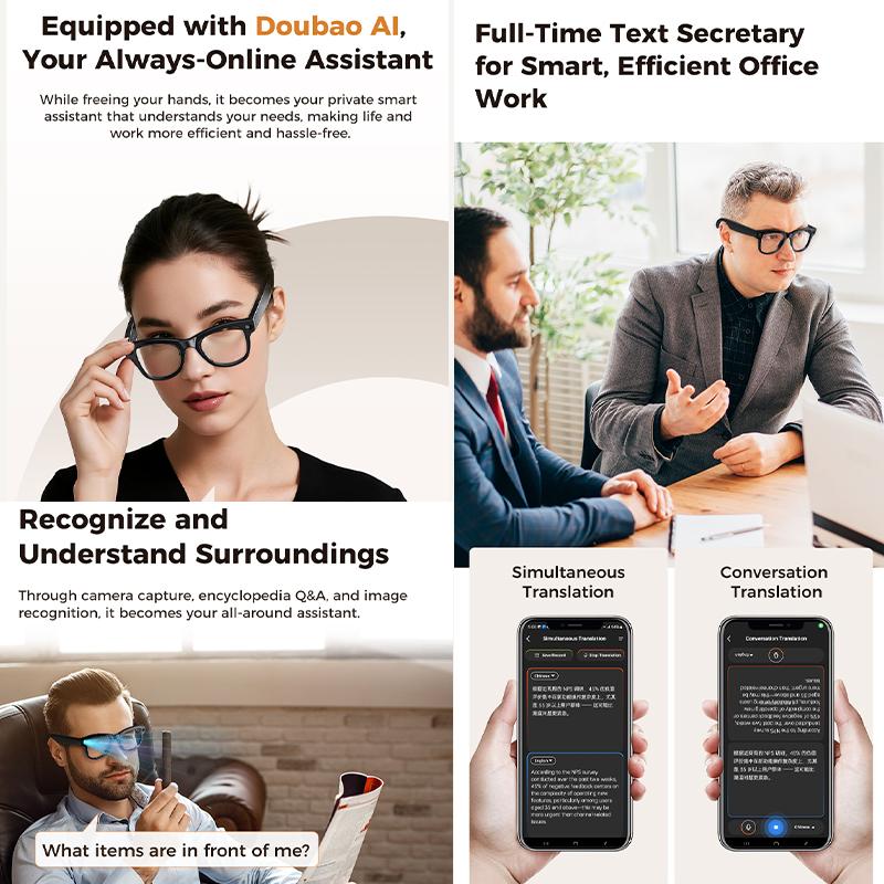 The Ultimate Guide to Smart Glasses, New for 2026, with Video Recording Camera, AI Photo Recognition, Bluetooth Calling, Voice Translation, Sunglasses, For Men and Women: Everything You Need to Know