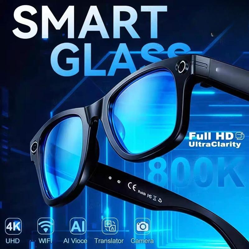 The Future of Technology: Exploring 6K HD AI Smart Glasses Photochromic Multifunction Bluetooth Calling Voice Assistant Music Player Translate Camera 2026's Innovations