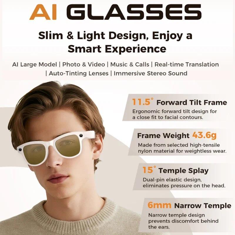 The Ultimate Guide to 2026 4K HD AI Smart Glasses Chat GPT 800MP Camera Bluetooth Call 290mAh Battery 32GB Voice Assistant Control Smart Glasses 2025: Everything You Need to Know