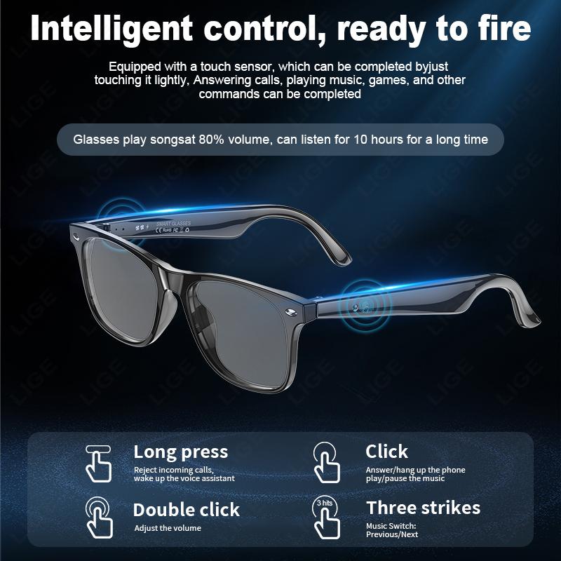 5 Surprising Benefits of Using New Version Smart AI Translation Glasses, Bluetooth Smart Glasses, For Men and Women, Automatic Dialogue Translation, Bluetooth Sunglasses, Available in 163 Languages