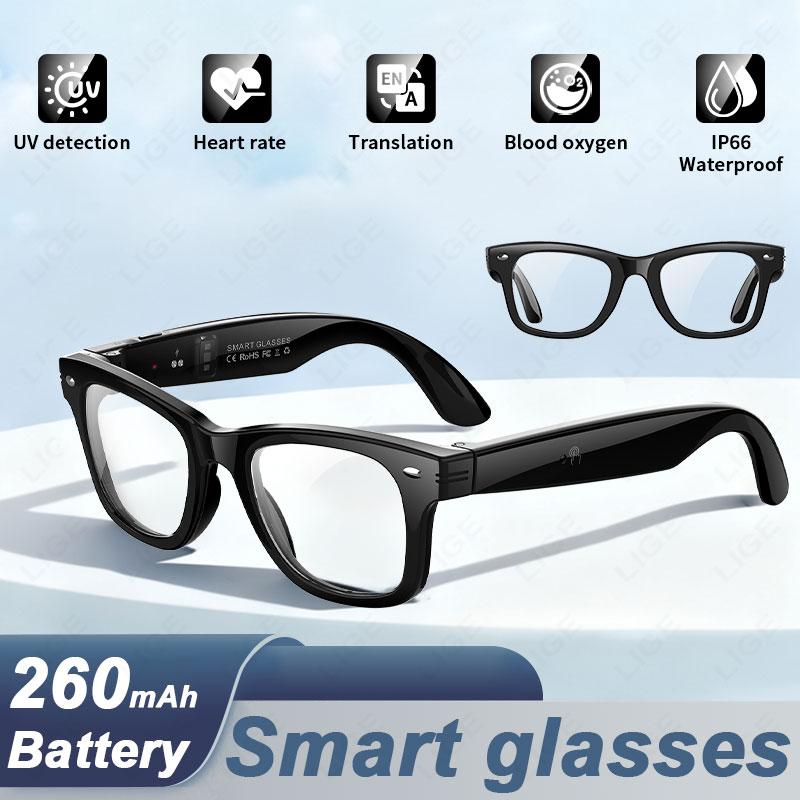 Discover the Revolutionary Features of LIGE AI Photography Video Smart Glasses Intelligent Interactive Translation Smart Sunglasses For Google Glasses with camera men