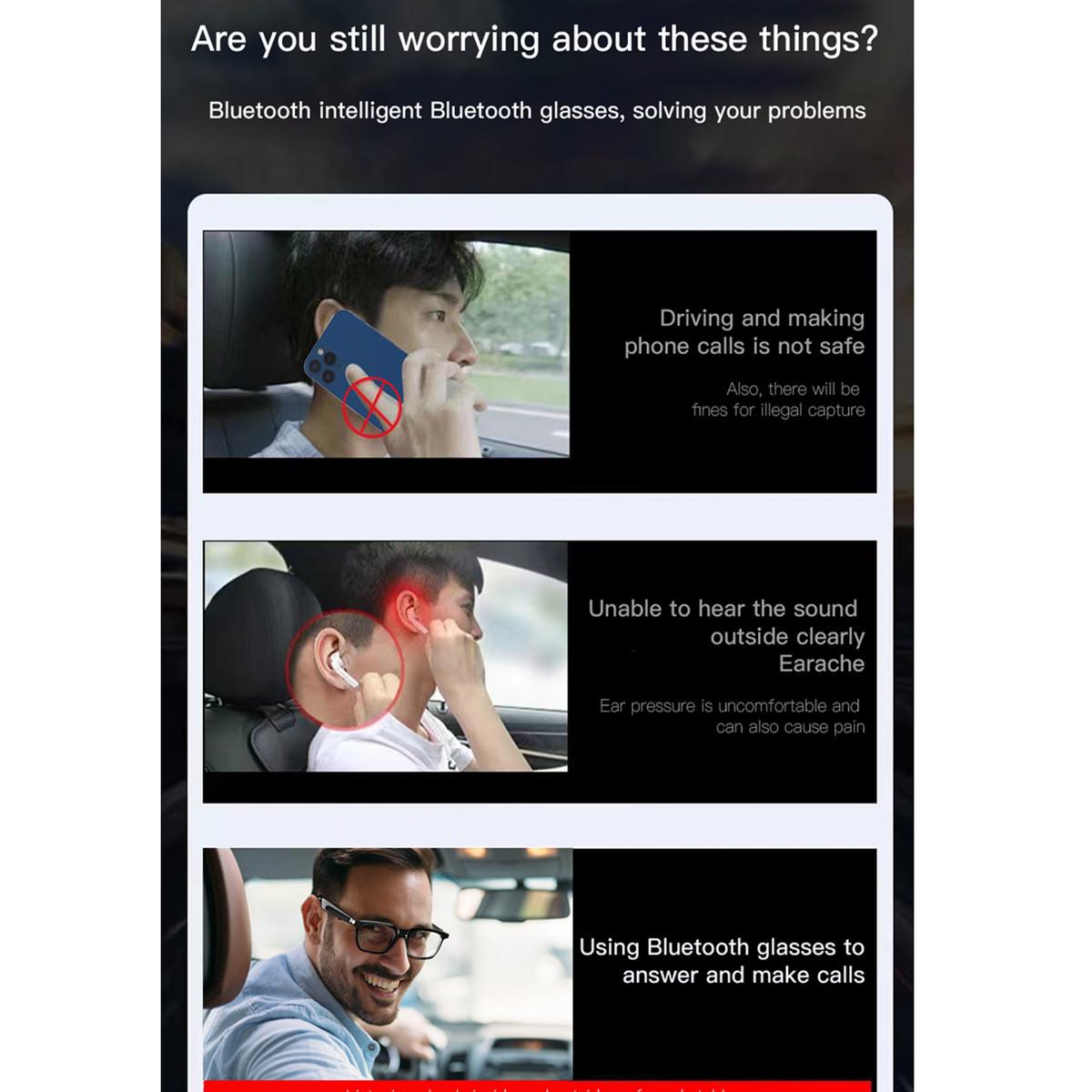 AI Smart Translate Eyeglasses Receive Call Voice Assistatn Listen Songs Anti Blue Light Noise Canceling Smart Glasses for Man vs Competitors: Which One Should You Choose?