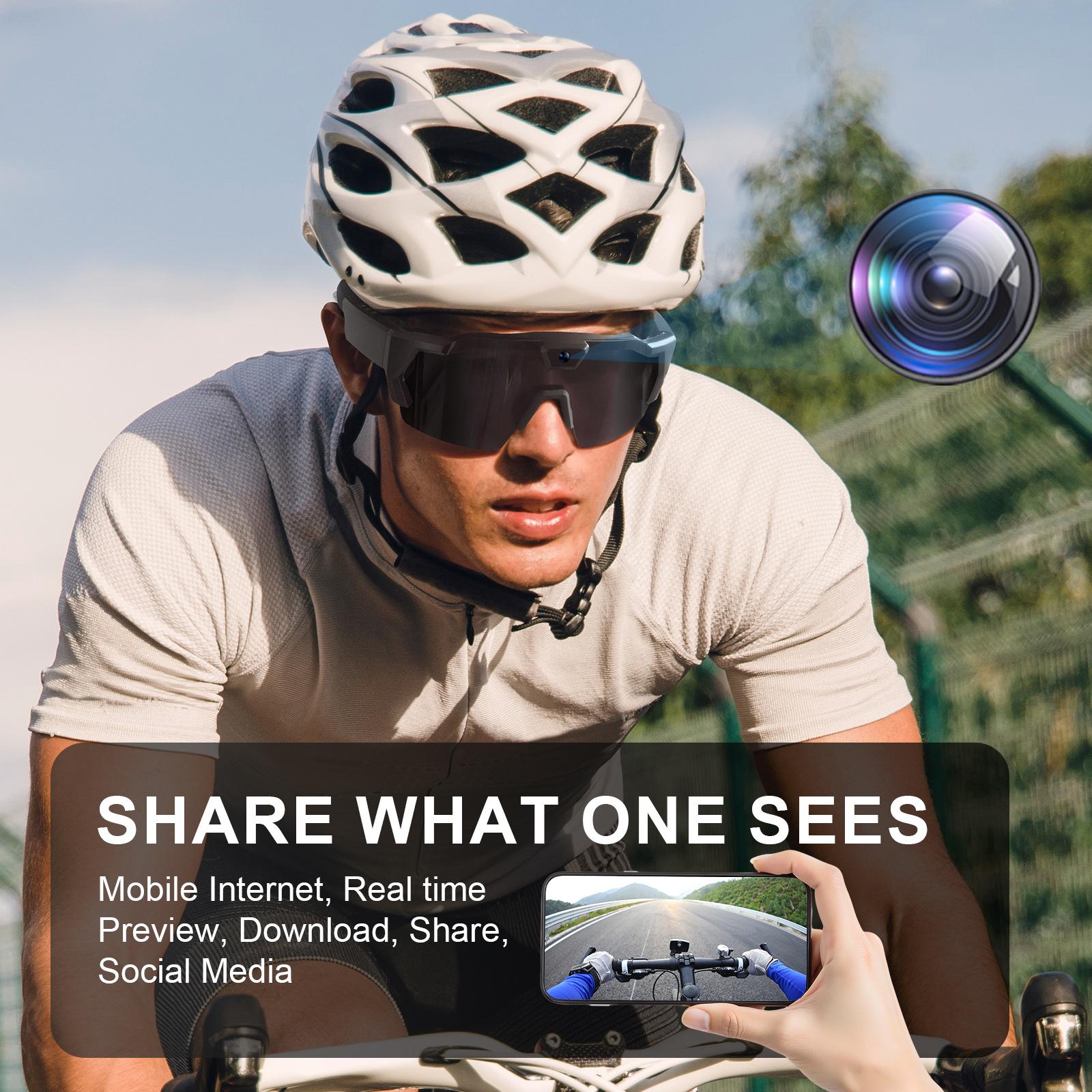 Discover the Revolutionary Features of 2026 AI Intelligent Glasses For Outdoor Cycling Windproof And Eye Protection Skiing Glasses High-definition Camera Photography