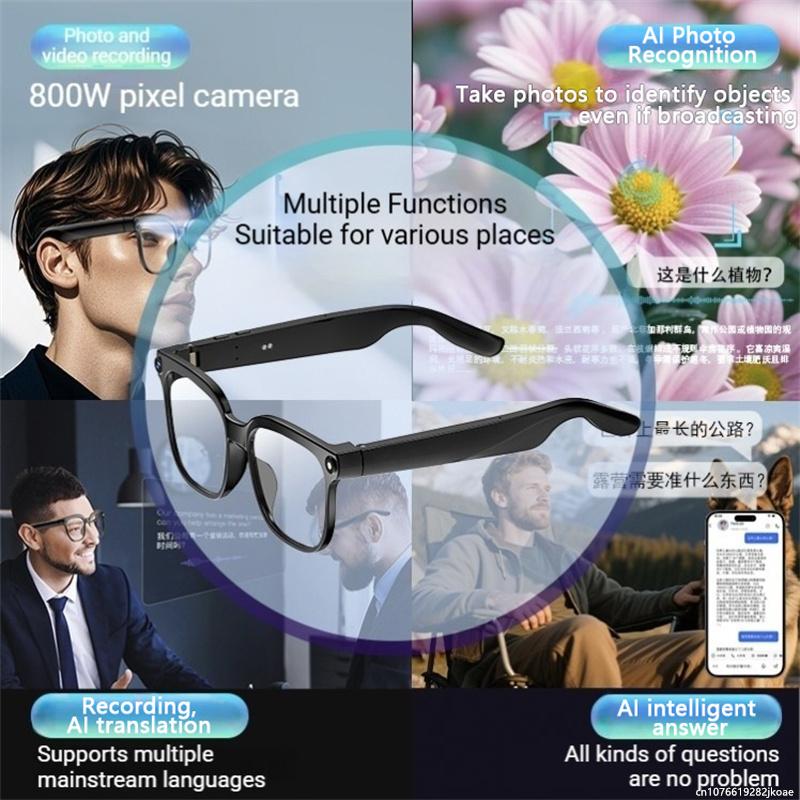 Real User Stories: How AI Translation Smart Glasses M02S Bluetooth Call Outdoor Sports Sunglasses Shoot Audio Music Player Real Time Recording Glasses Changed Their Lives